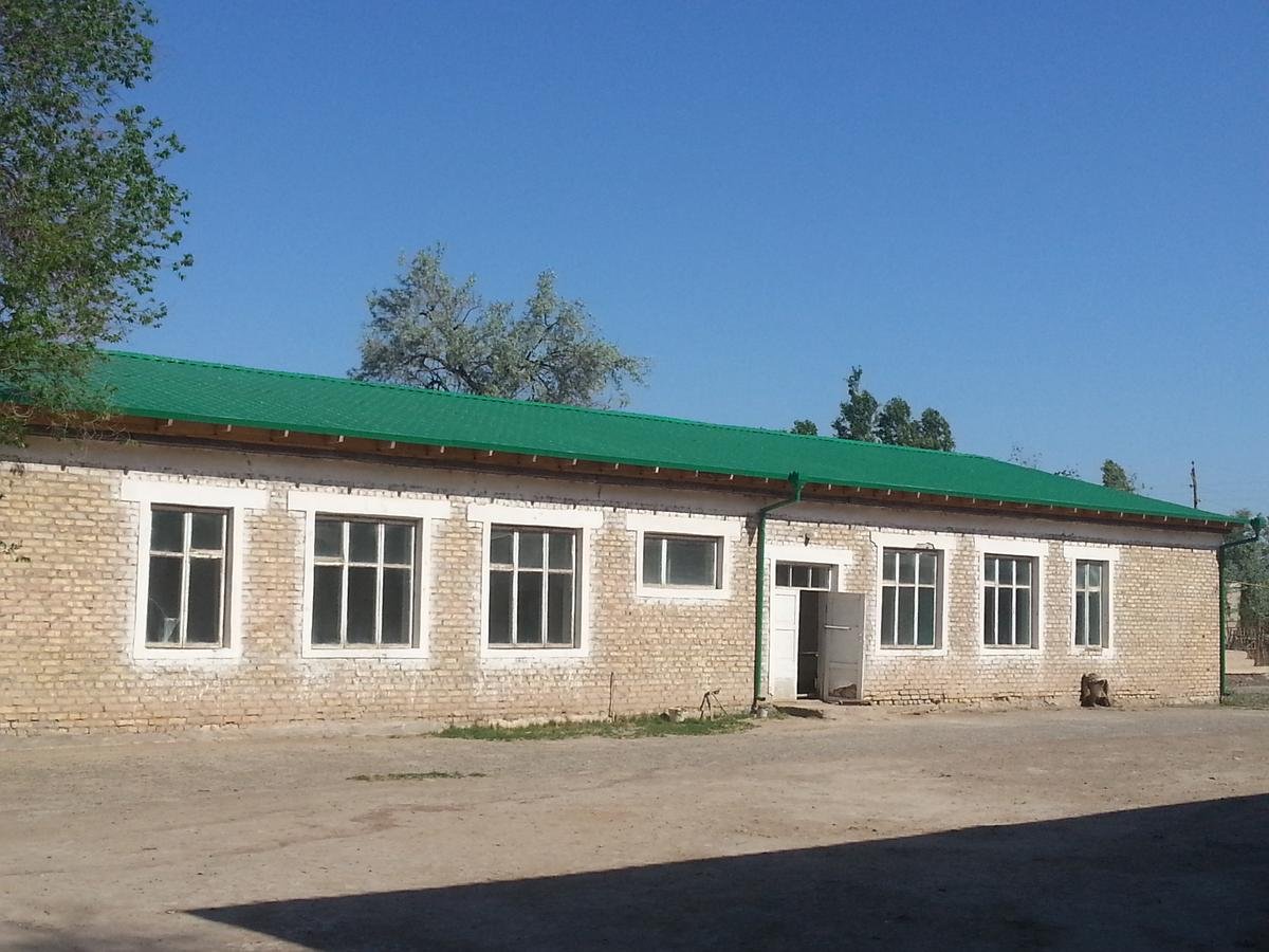 Школа №17 (Акдепе) — обновление кровли